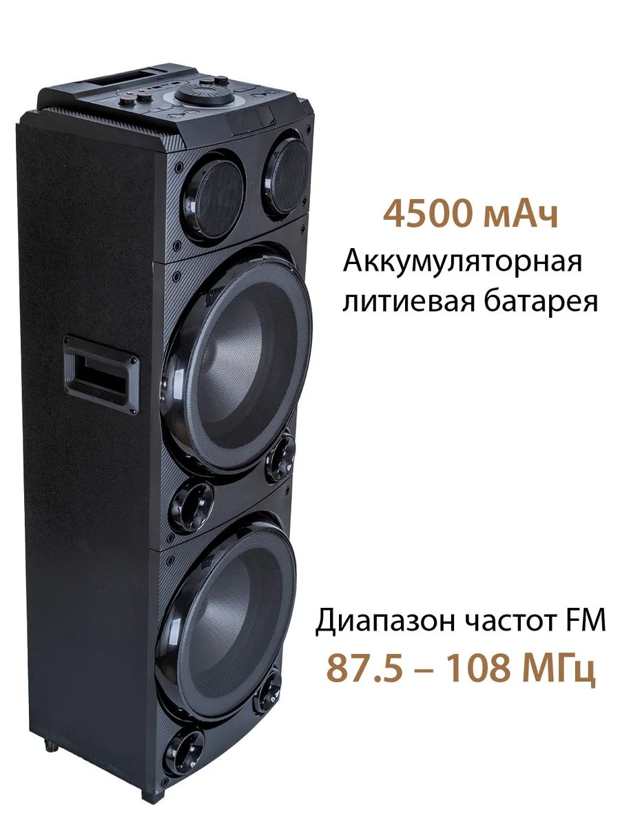 Портатиная колонка National NSM-V650, купить в Москве, цены в  интернет-магазинах на Мегамаркет