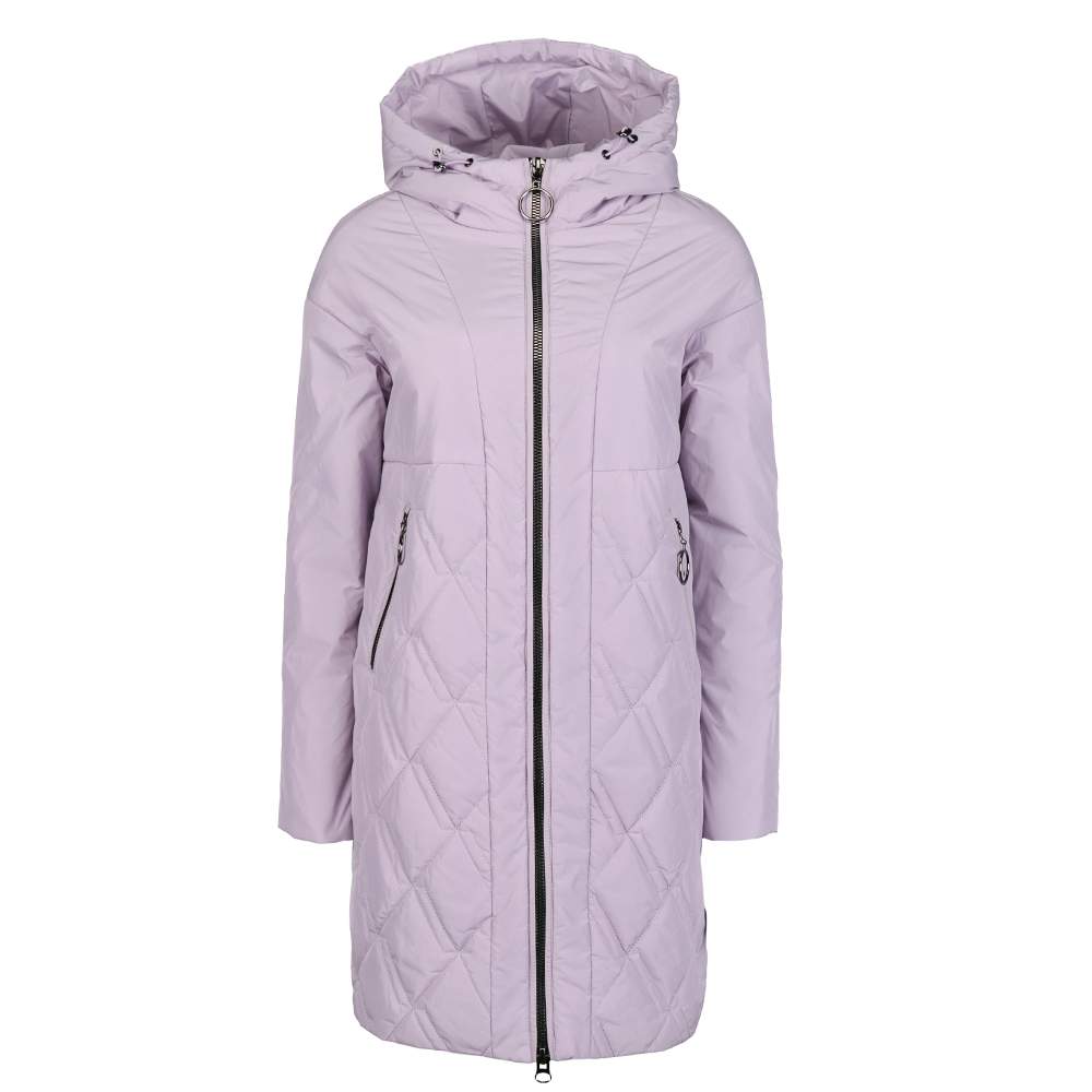 Пальто женское Westfalika TM19-7028 фиолетовое 48 RU