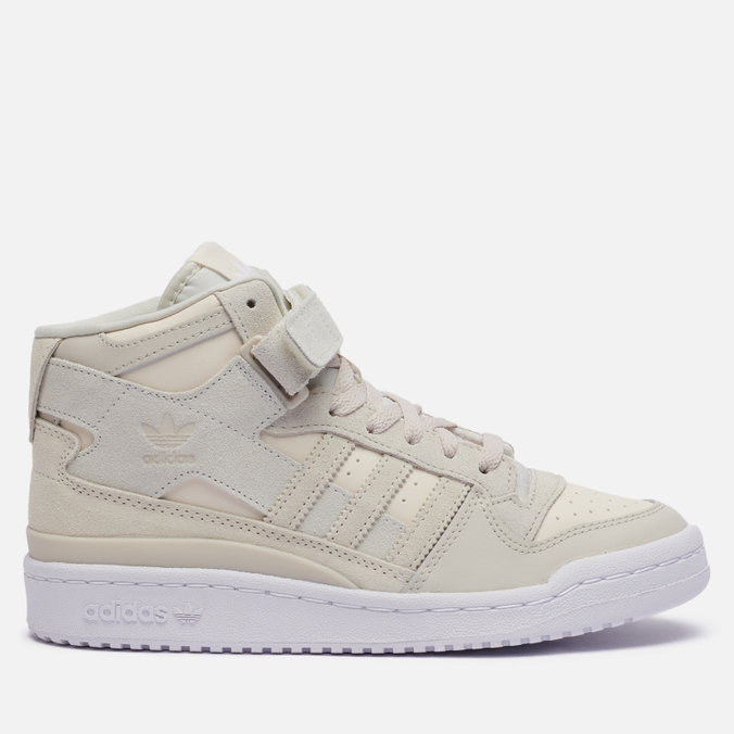 Кеды женские Adidas Forum Mid бежевые 36 EU