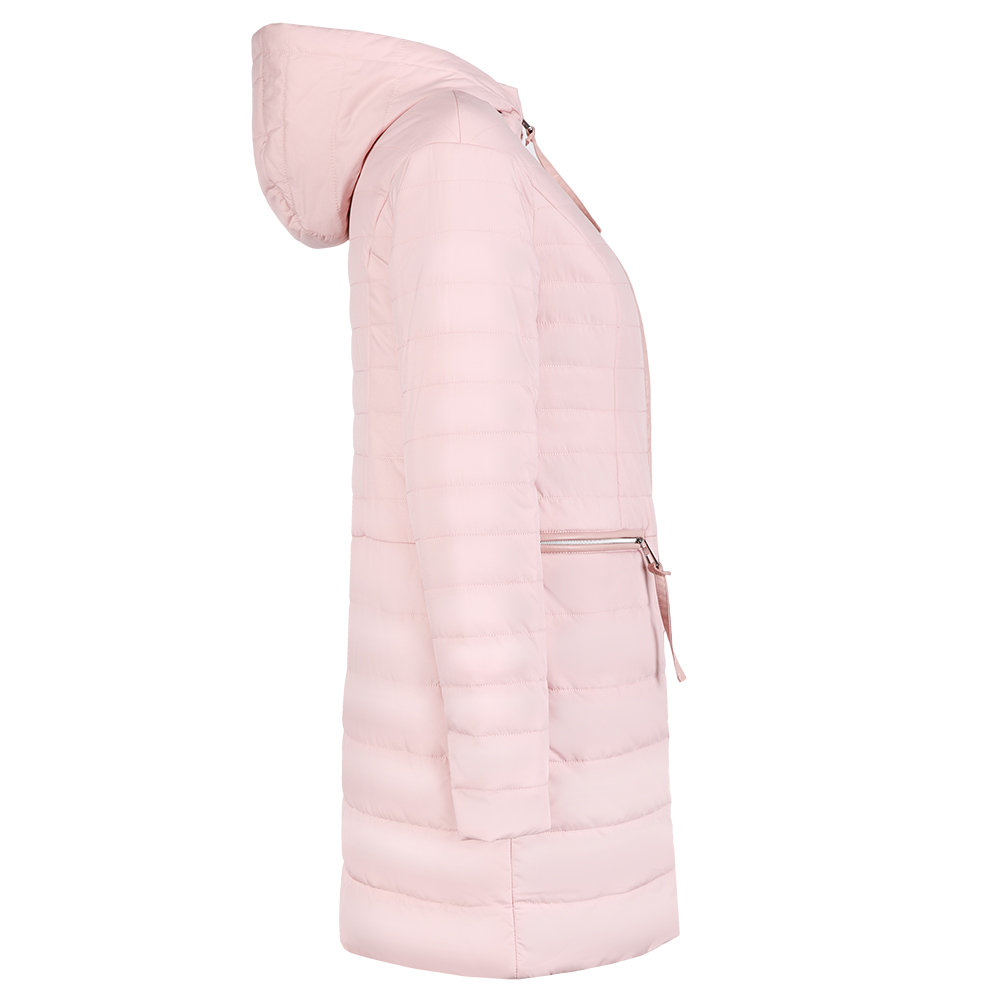 Пальто женское Snow Guard XS18-J18-1029/1 розовое 46 RU