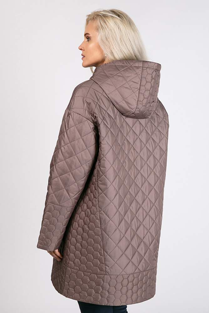 Пальто женское Westfalika FG19-873 коричневое 50 RU