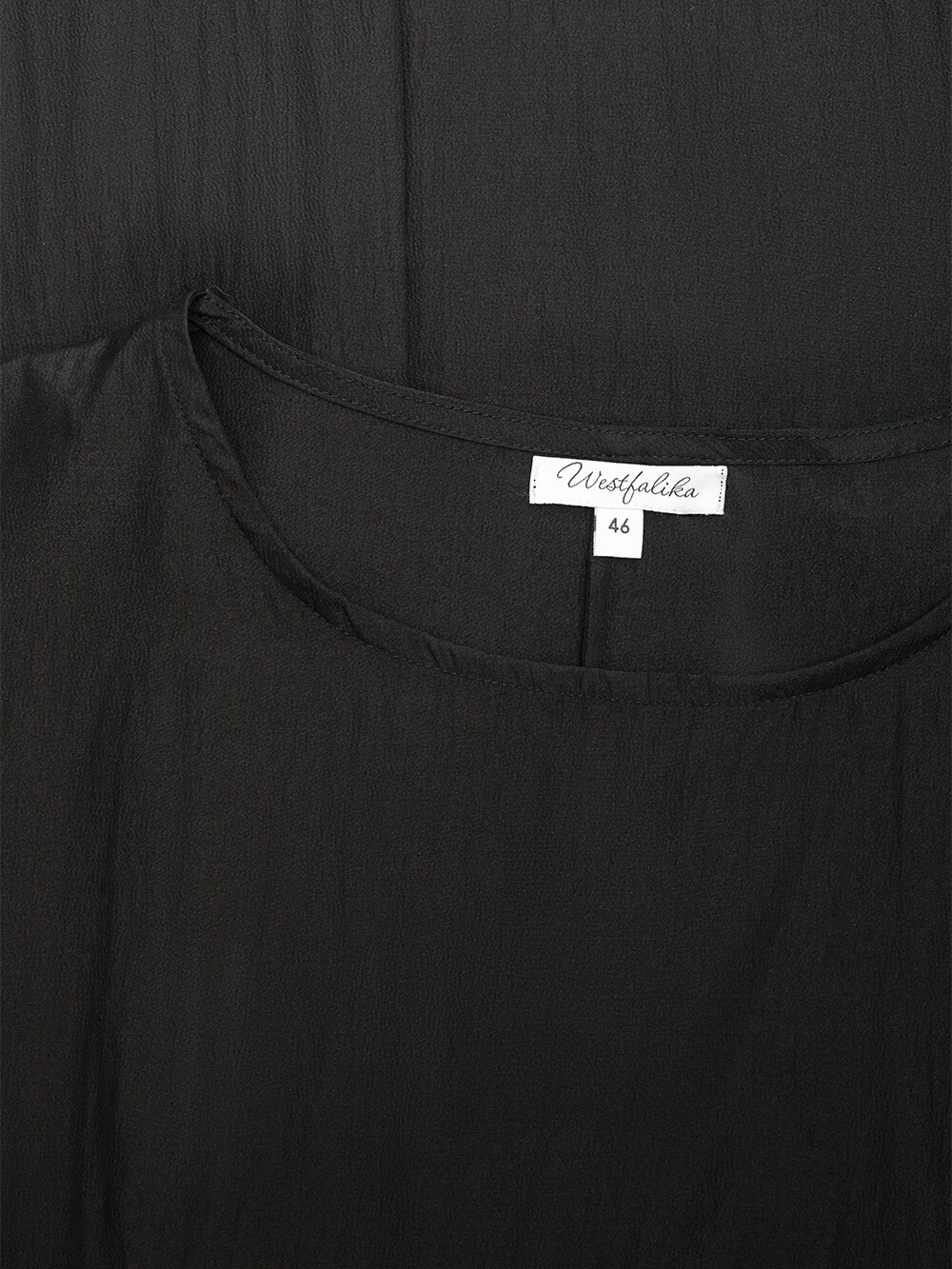 Повседневное платье женское Westfalika MA20-M3020-0-1 черное 48 RU