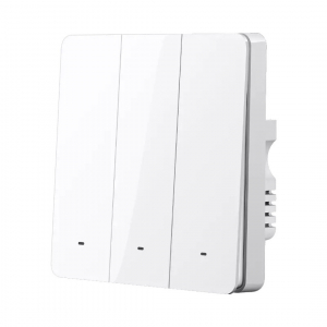 Умный выключатель трехклавишный Gosund Smart Wall Switch White S5AM - купить в М.видео, цена на Мегамаркет