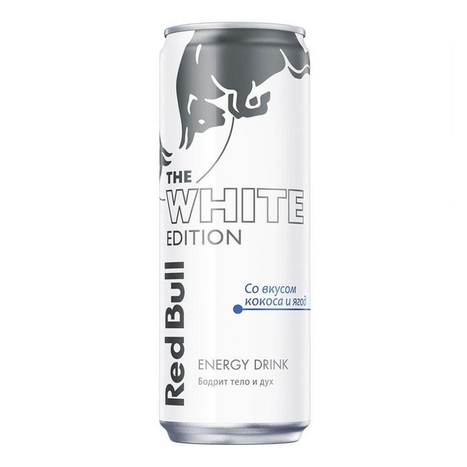 Напиток энергетический Red Bull кокос-ягоды газированный безалкогольный 0,355 л