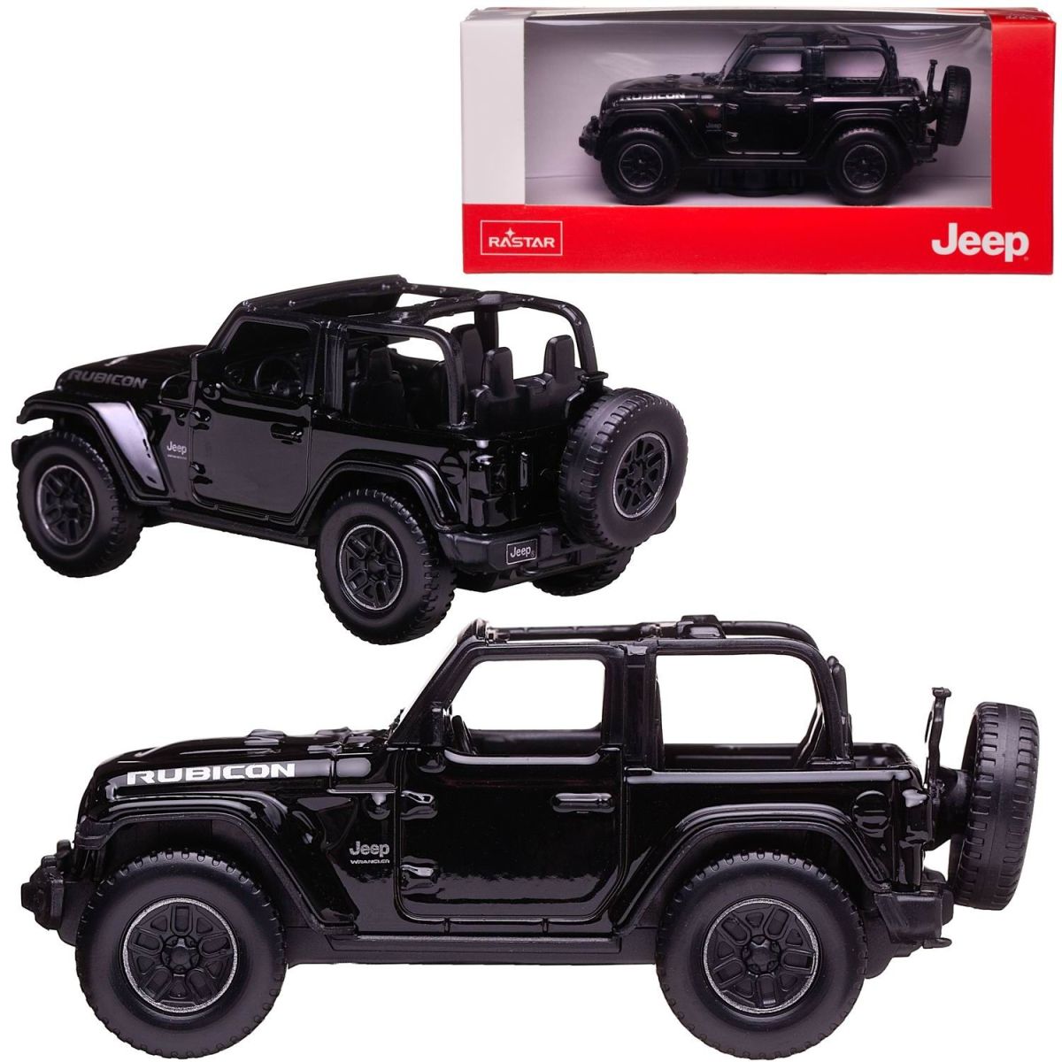 Машина металлическая 1:43 JEEP Wrangler Rubicon, цвет черный - купить в ИП  Крылатова О.В., цена на Мегамаркет