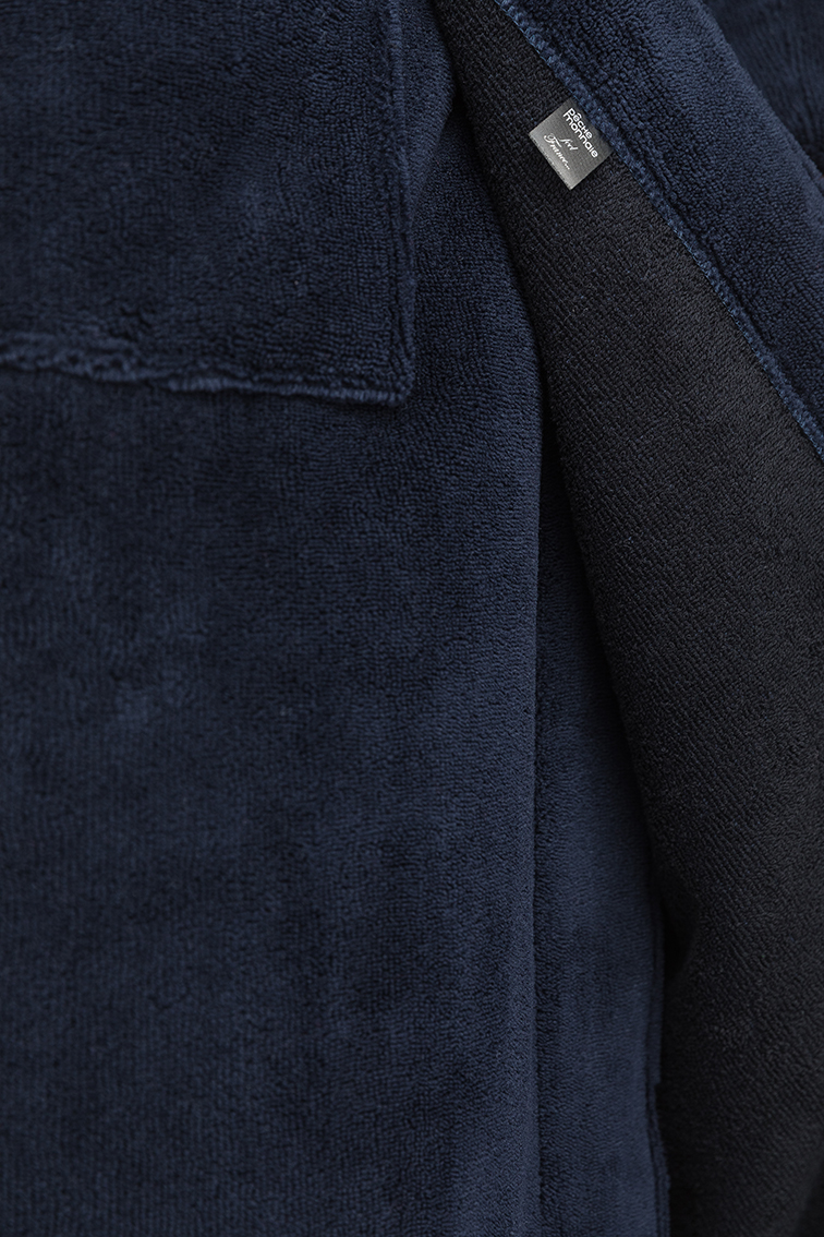 Домашний халат мужской Peche Monnaie Naturel (PM 908) синий размер XXL