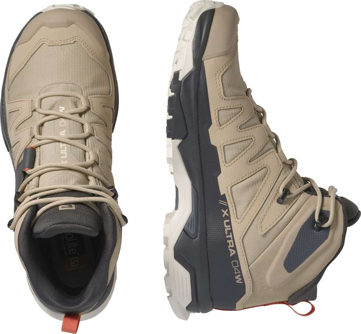 Ботинки Salomon X Ultra 4 Mid Gtx W, safari/magnet, 5 UK - отзывы  покупателей на СберМегаМаркет