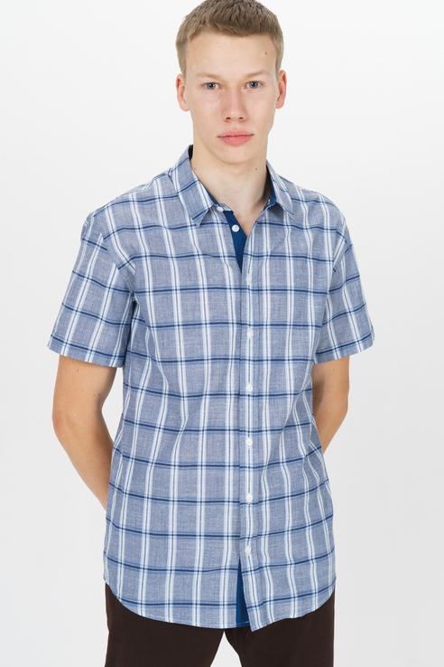 Рубашка мужская Tom Farr T M7020.31 (803-2-coll) серая 48