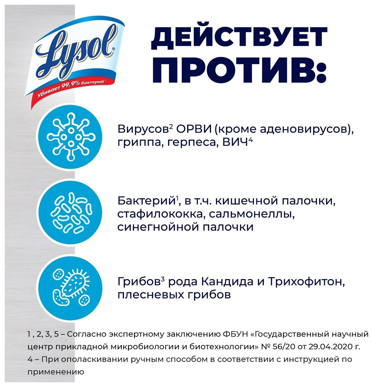 Ополаскиватель для белья Lysol Свежесть белья дезинфицирующий 450мл купить  в интернет-магазине, цены на Мегамаркет