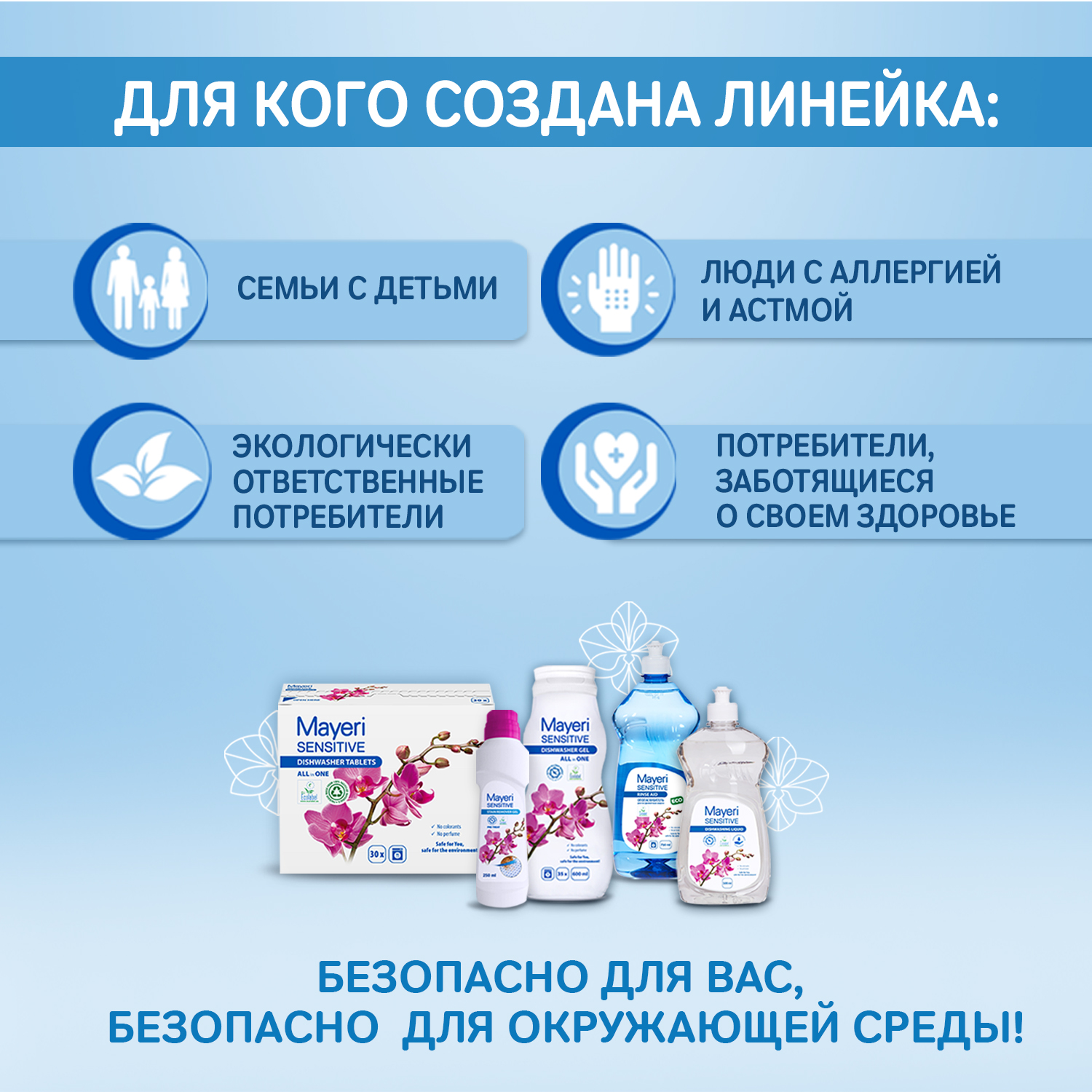 Таблетки для посудомоечной машины All-in-One ЭКО Mayeri Sensitive,  бесфосфатные, 30шт - отзывы покупателей на маркетплейсе Мегамаркет |  Артикул: 100028032112