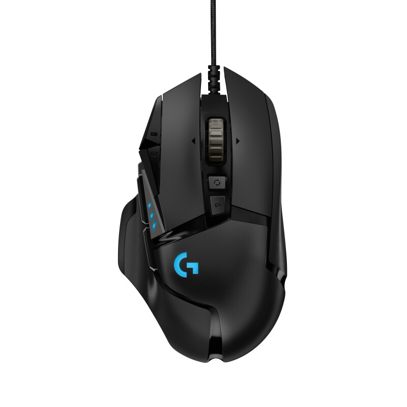 Игровая мышь Logitech G502 Hero Black (910-005474) - купить в Москве, цены на Мегамаркет