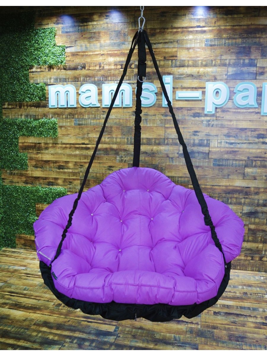 Садовые качели MAMSI-PAPSI Капля качели-капля -фиолетовый-120 120х115х50 см фиолетовый - купить в MAMSI-PAPSI, цена на Мегамаркет