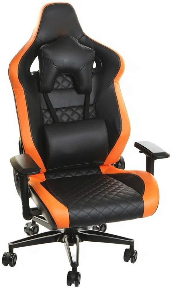 Кресло компьютерное игровое cougar armor titan black orange 3mattnxb 0001