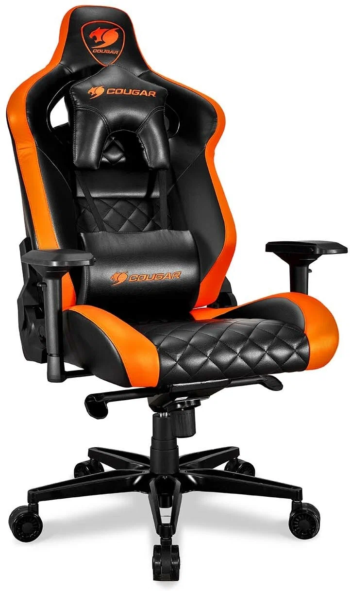 Кресло компьютерное игровое Cougar ARMOR TITAN Black-Orange - купить в Москве, цены на Мегамаркет | 100061416175