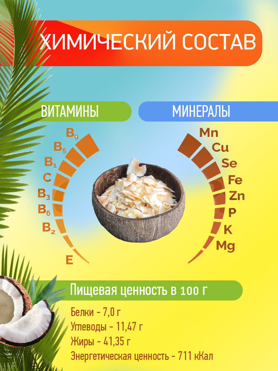 Купить чипсы кокосовые Olmish 200г, цены на Мегамаркет | Артикул:  600005253941