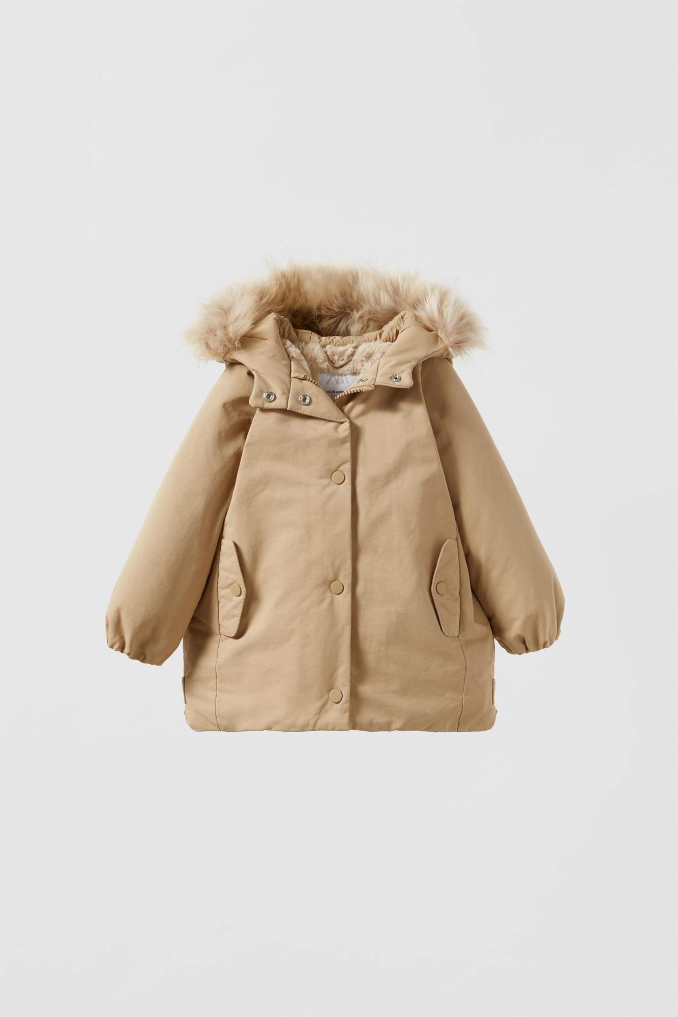 Zara kids parkas on sale
