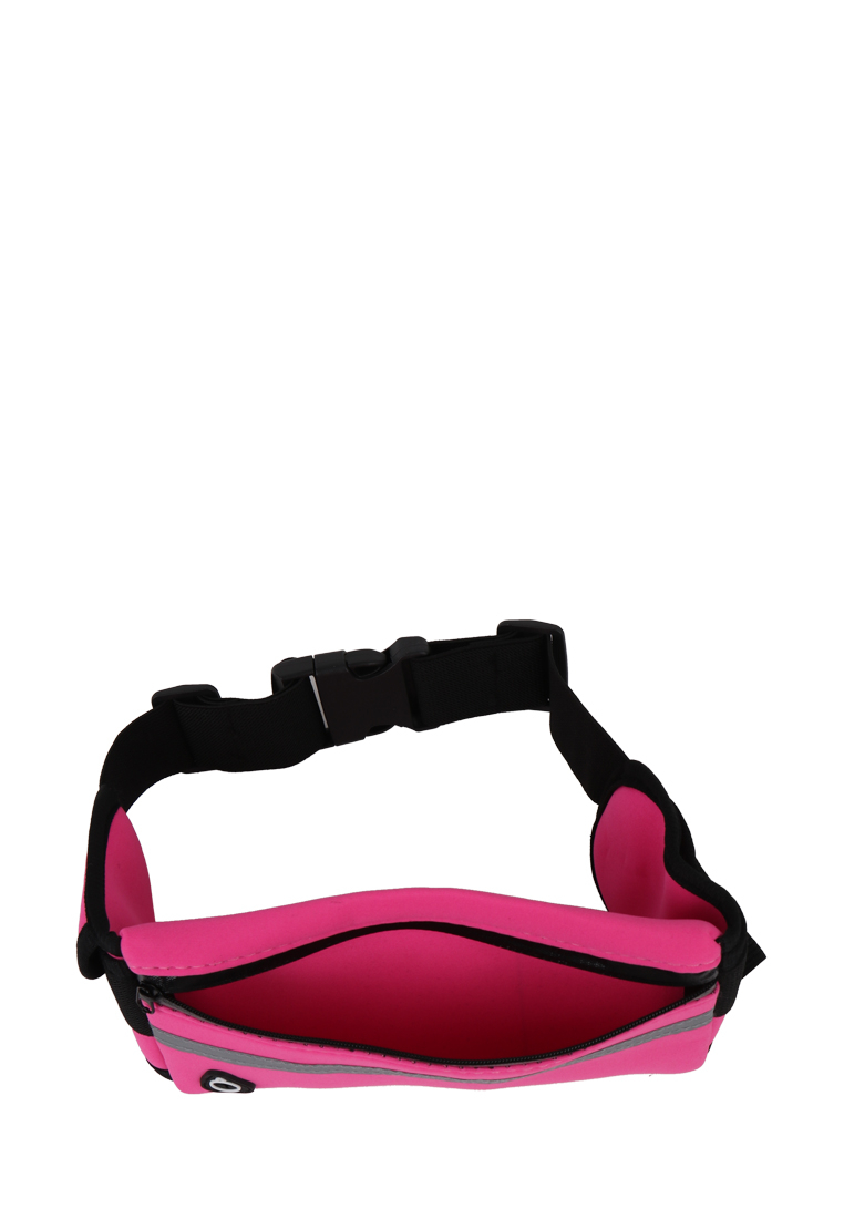 Поясная сумка женская Daniele Patrici 127444 розовая/черная