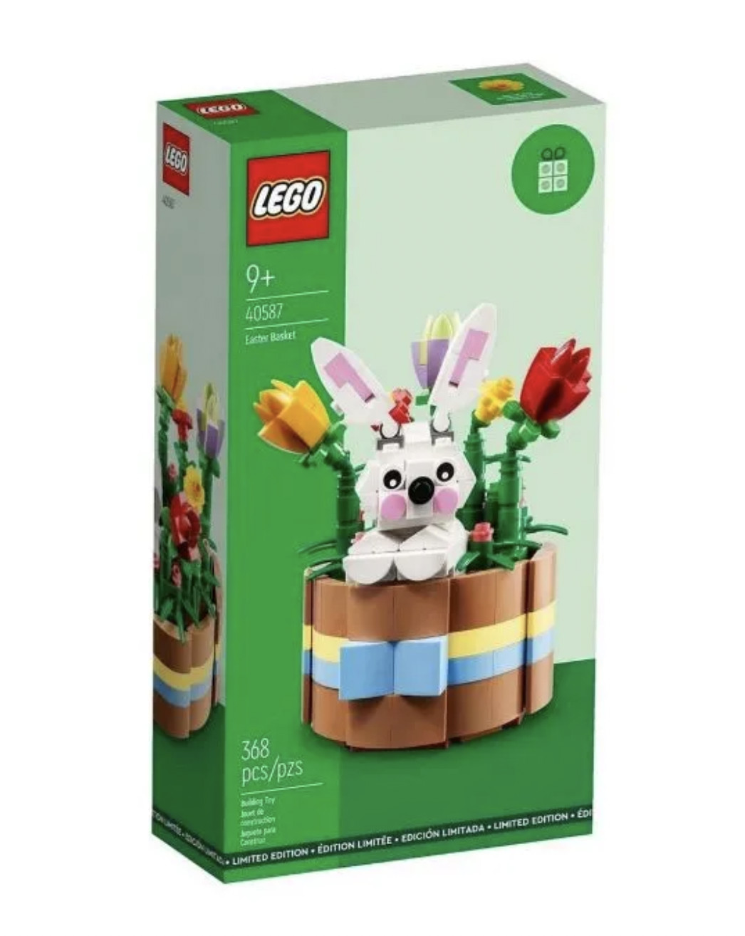 Купить конструктор Lego 40587 Корзина с кроликом, цены на Мегамаркет | Артикул: 600013014643