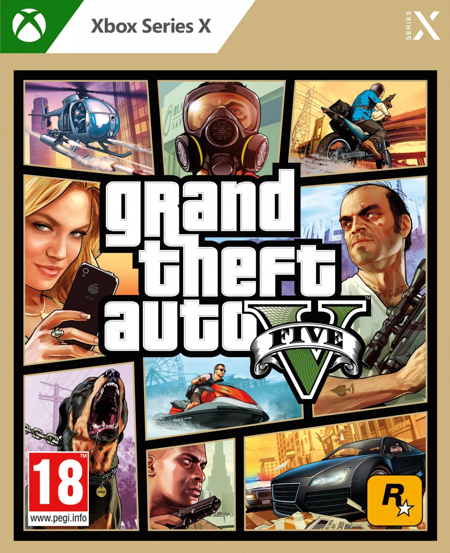 Игра GTA: Grand Theft Auto 5 (V) Русская Версия (Xbox Series X) - купить в Москве, цены в интернет-магазинах Мегамаркет