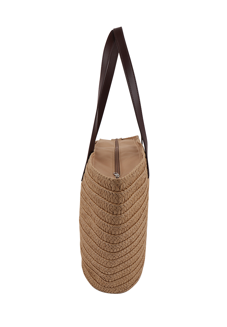 Пляжная сумка женская Daniele Patrici 124364 коричневая