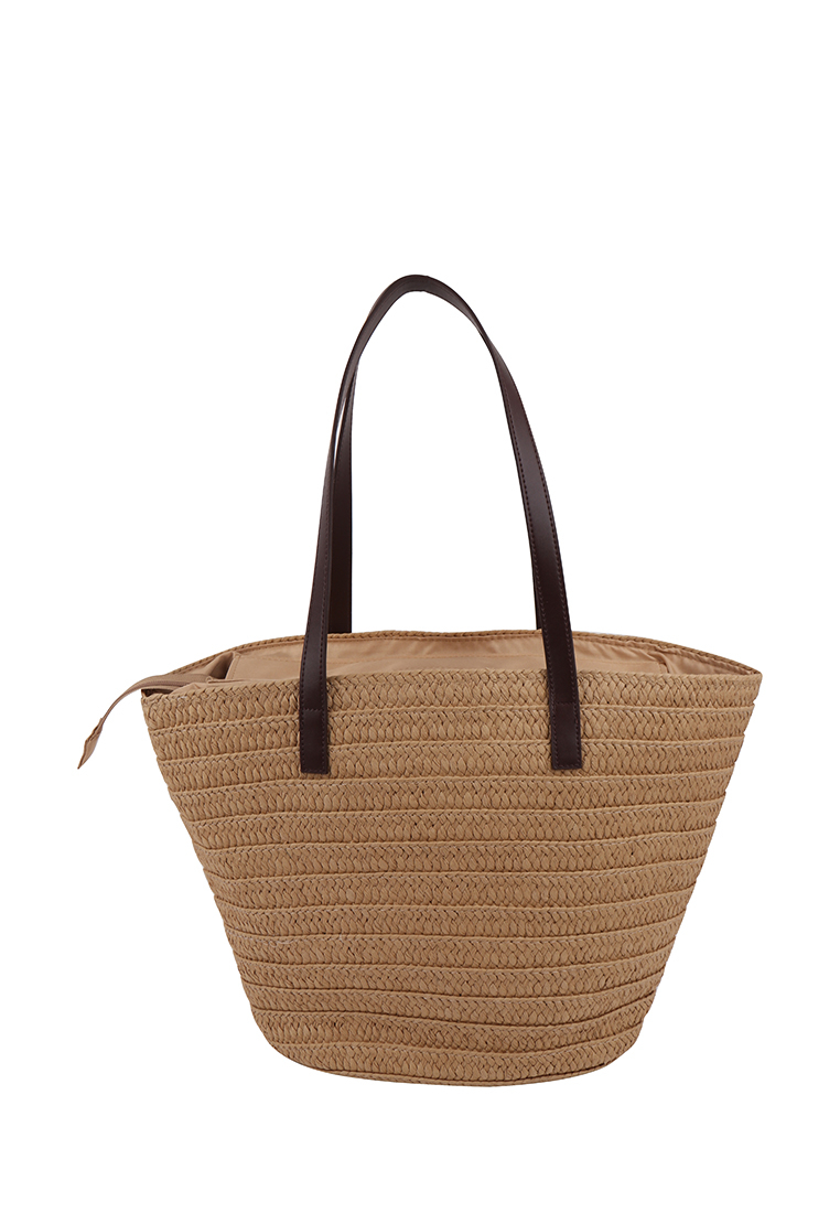 Пляжная сумка женская Daniele Patrici 124364 коричневая