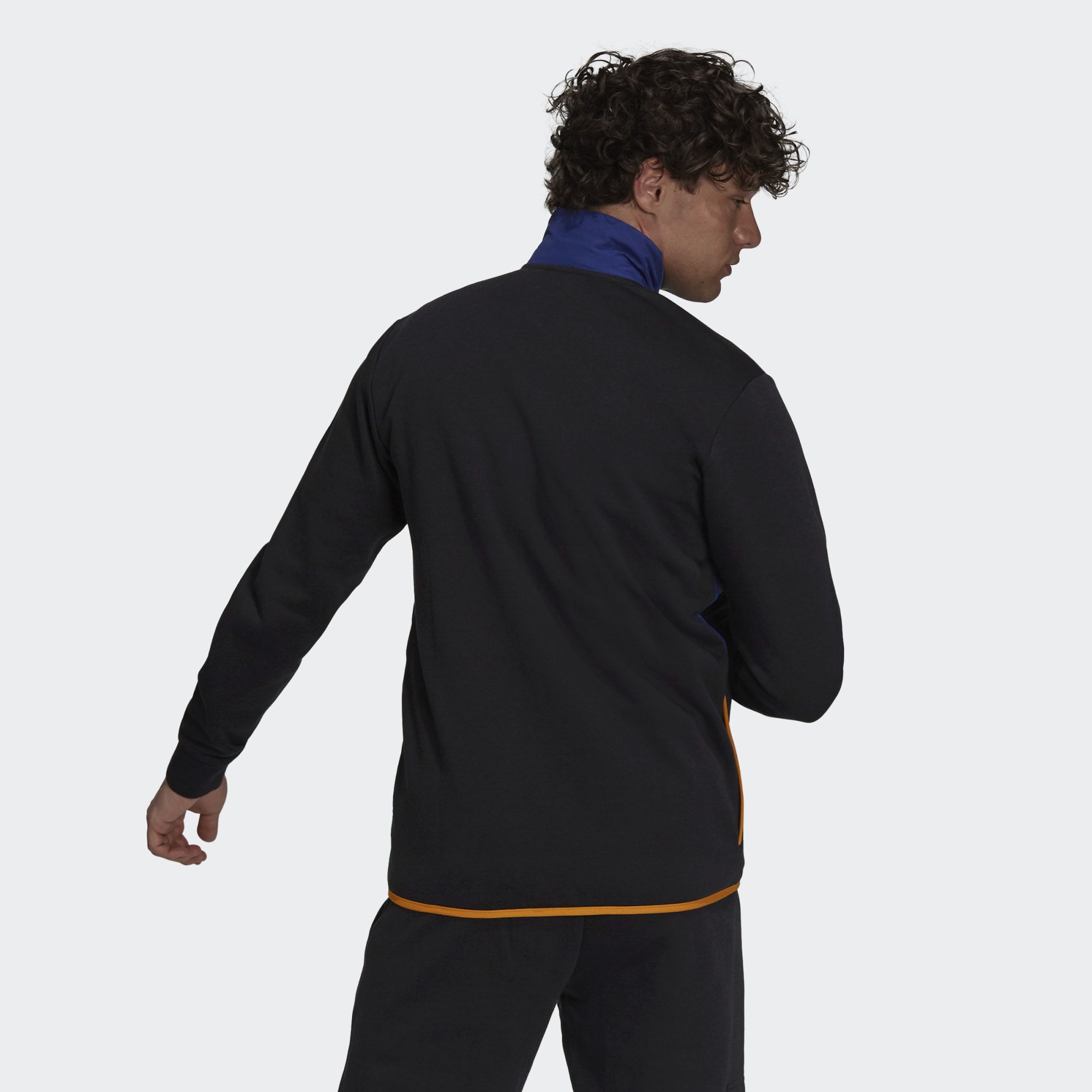 Толстовка мужская Adidas Q4 Fleece Tj черная XL