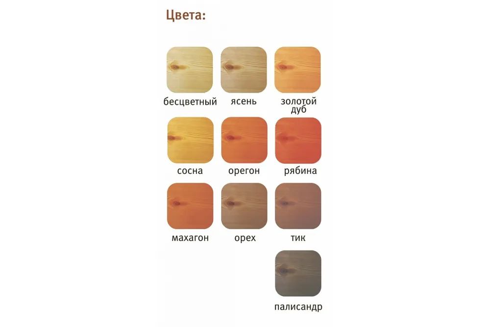 Как выглядит бесцветный цвет