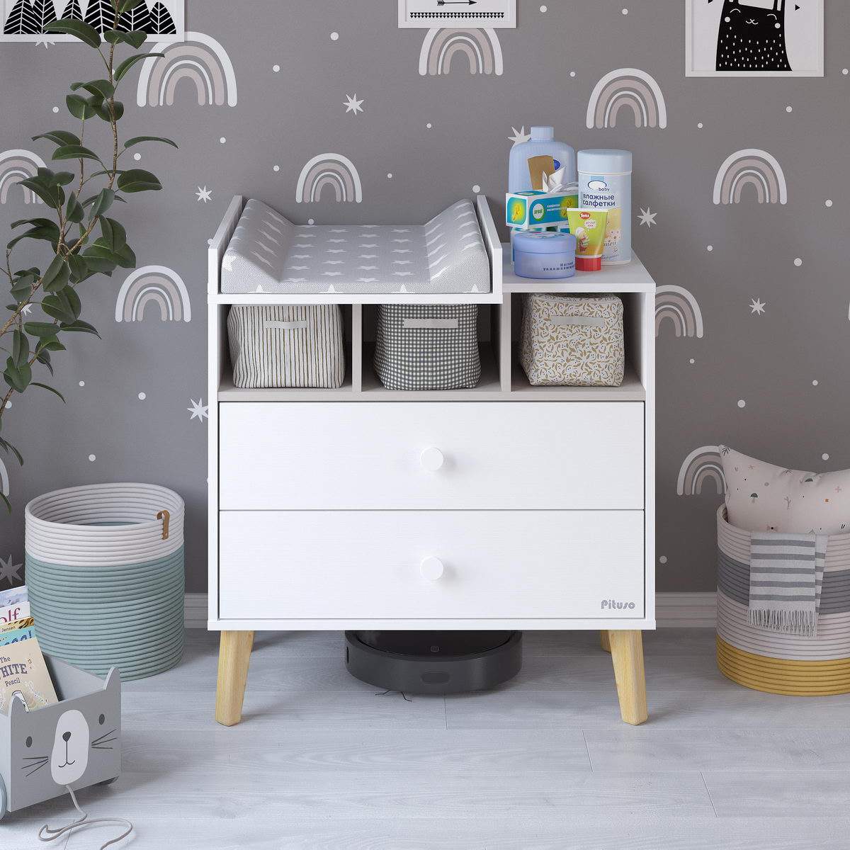 Aton baby furniture пеленальный комод