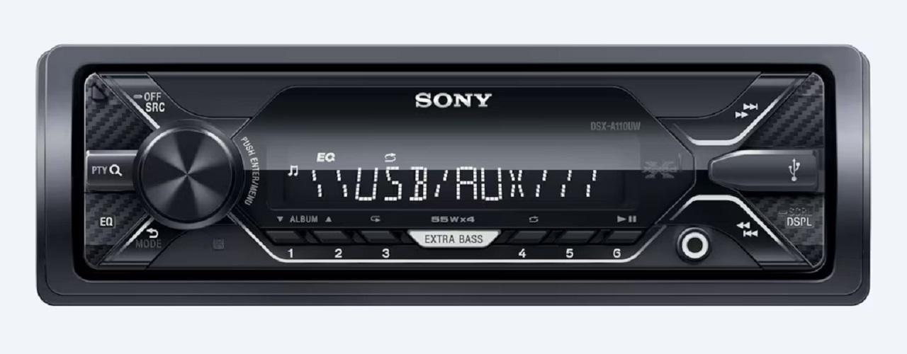 Купить автомобильная магнитола SONY DSX-A110UW, цены на Мегамаркет | Артикул: 600015386278