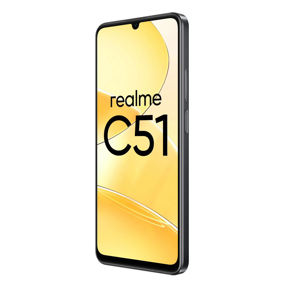 Смартфон Realme С51 4/128GB черный (RMX3830) - характеристики и описание на  Мегамаркет | 600013506109