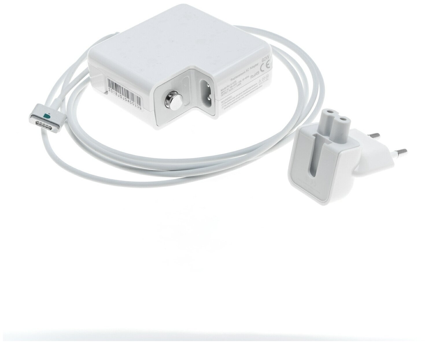 Блок питания для ноутбука NoBrand MagSafe 2 60Вт для Apple