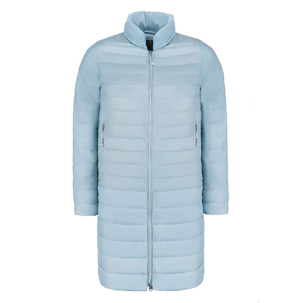 Пальто женское Snow Guard XS18-J85-3003/1 голубое 52 RU