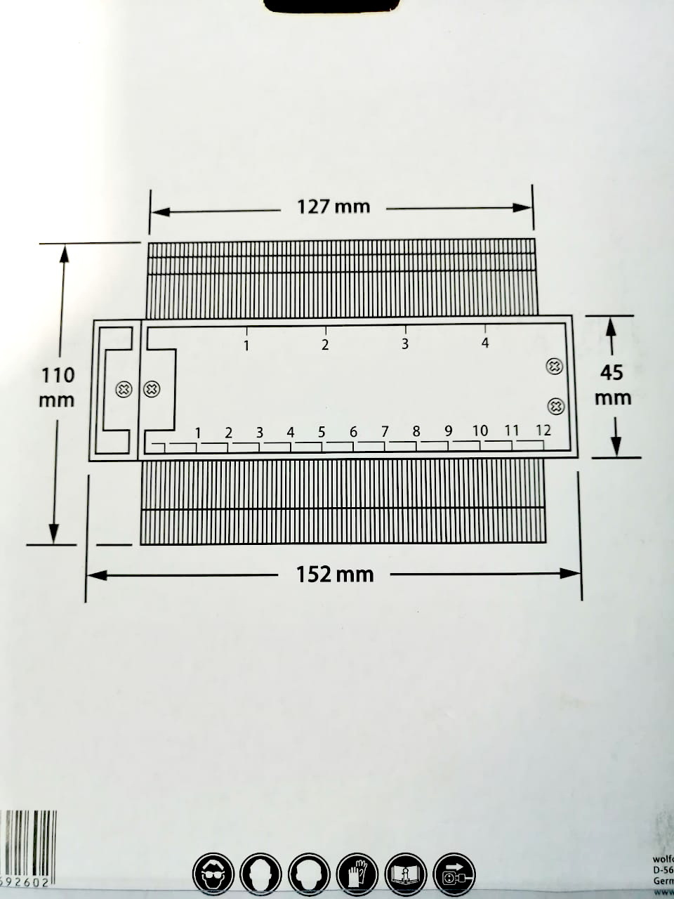 Измерительный инструмент, контурный шаблон Wolfcraft Contour Gauge - купить  в Москве, цены на Мегамаркет