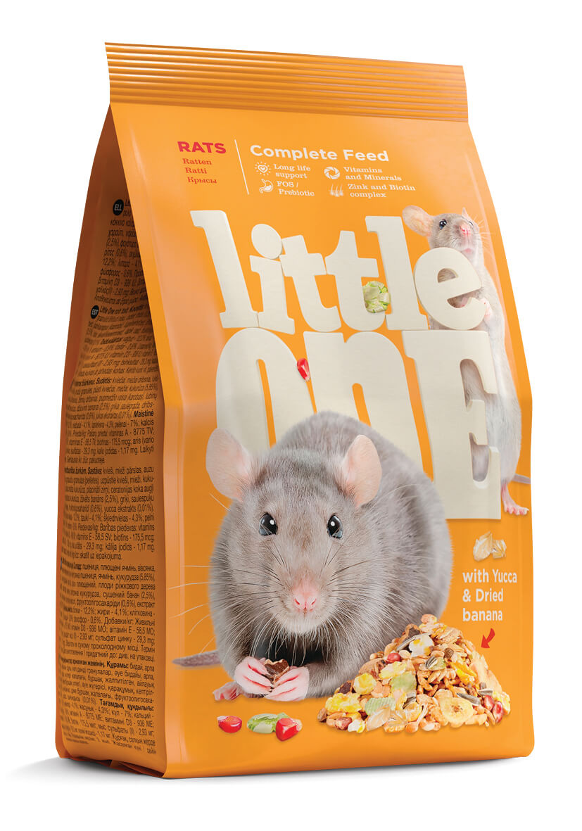 Корм для крыс Little One Rats 0.4 кг 1 шт