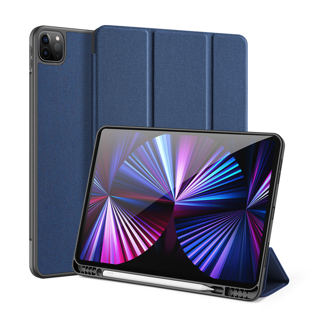 Чехол книжка для iPad Pro 12.9 (2021 /2020) Domo series синий, купить в  Москве, цены в интернет-магазинах на Мегамаркет