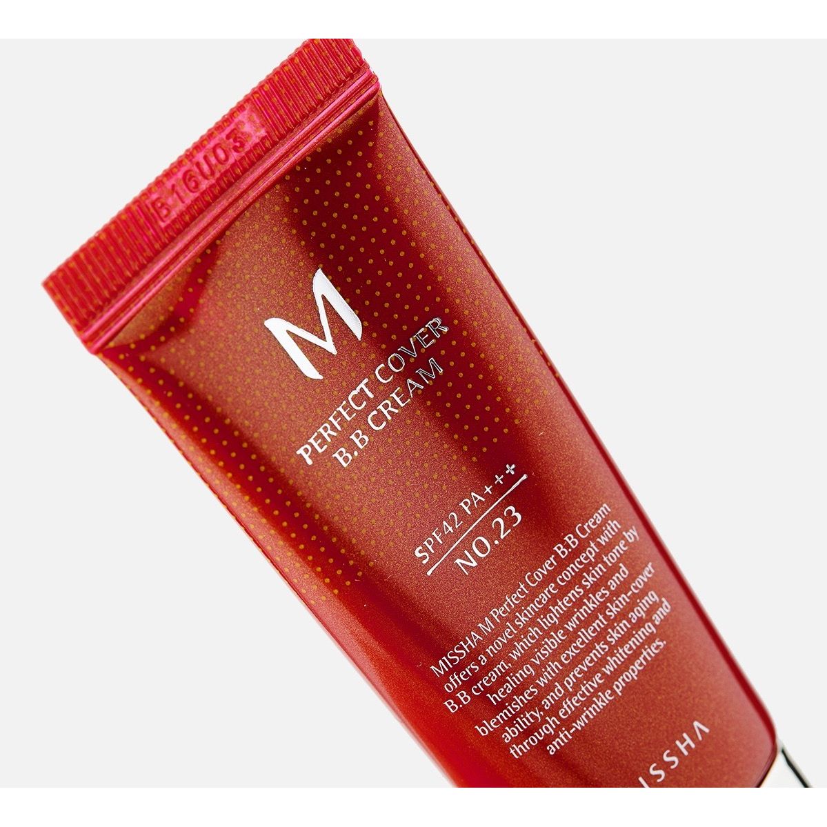 BB средство Missha M Perfect Cover Cream 23 Натуральный бежевый 20 мл -  купить в Co-Co Beauty, цена на Мегамаркет