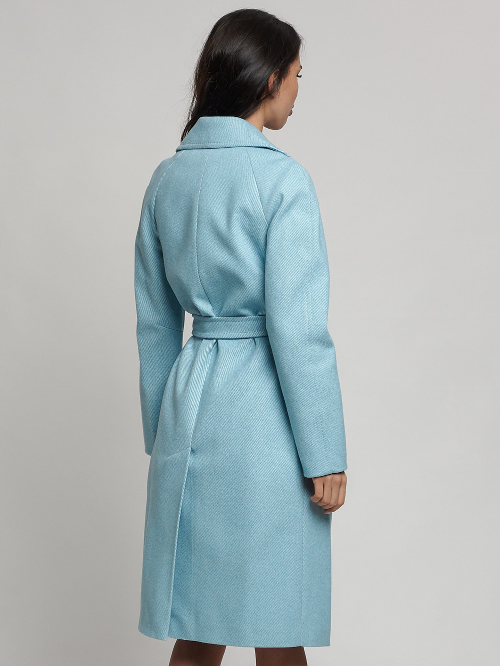 Пальто женское MTFORCE 4263 бирюзовое 42 RU