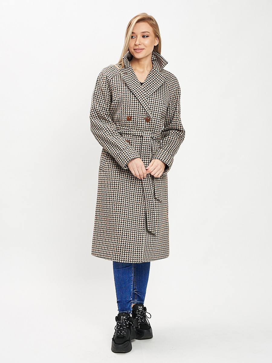 Пальто женское MTFORCE 42121-1 серое 42 RU