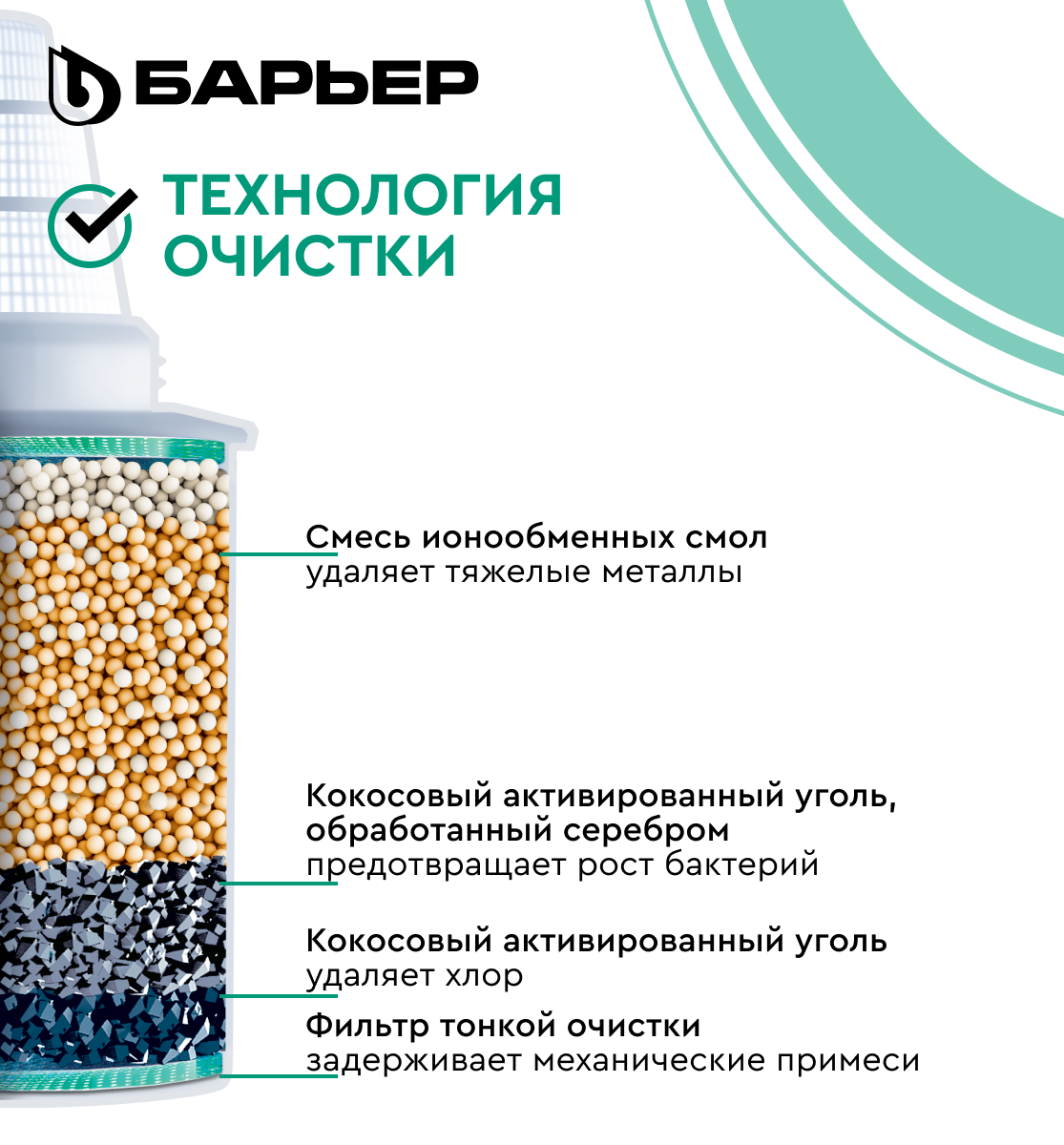 Кассета для фильтров-кувшинов БАРЬЕР Жесткость х2 6шт удвоенная защита ...