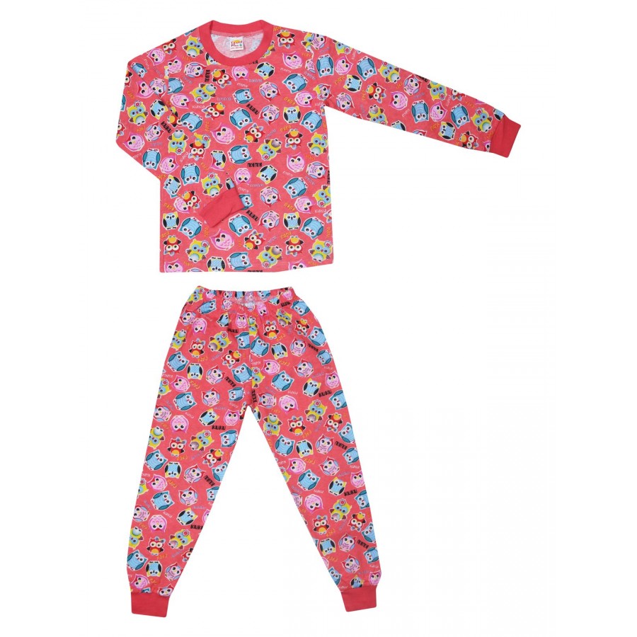 Пижама детская TEKSTIL PLUS 5927-01 коралловый 128