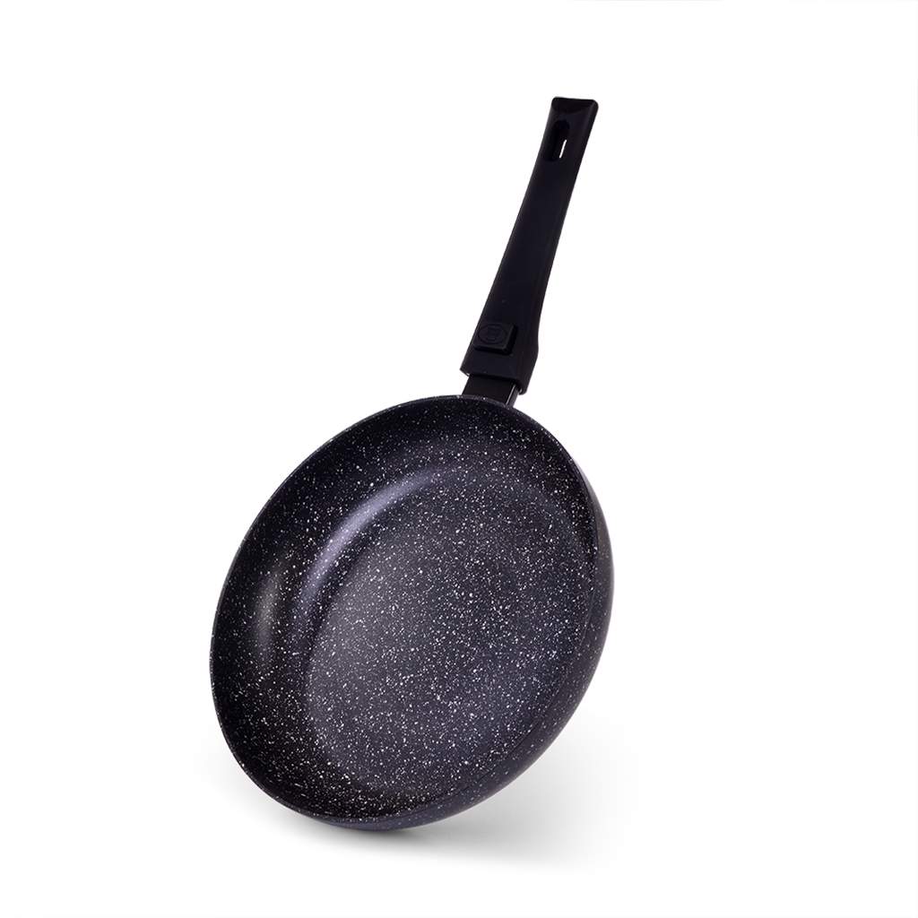 Сковорода универсальная Fissman Fiore Marble 20 см черный - купить в FISSMAN-SHOP, цена на Мегамаркет