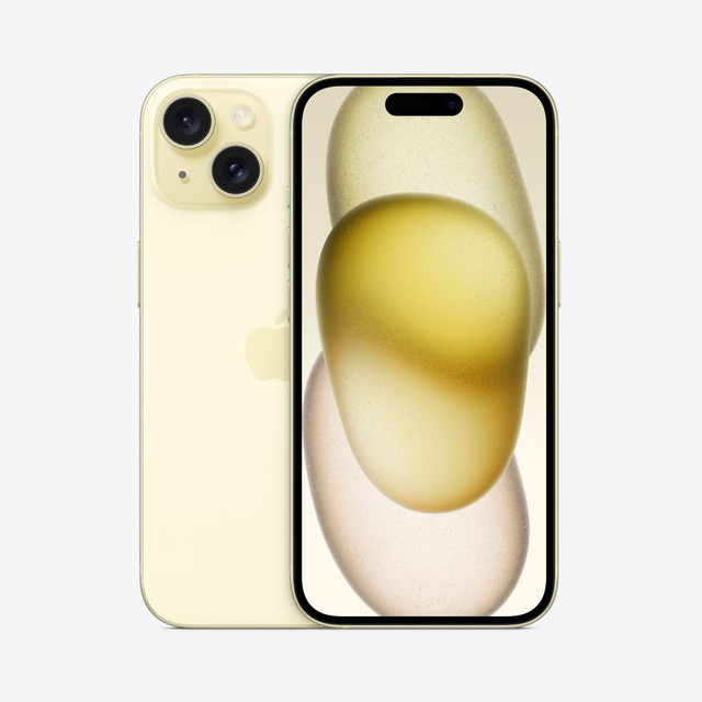 

Смартфон Apple iPhone 15 256Gb 2 nano-sim Yellow, iPhone 15