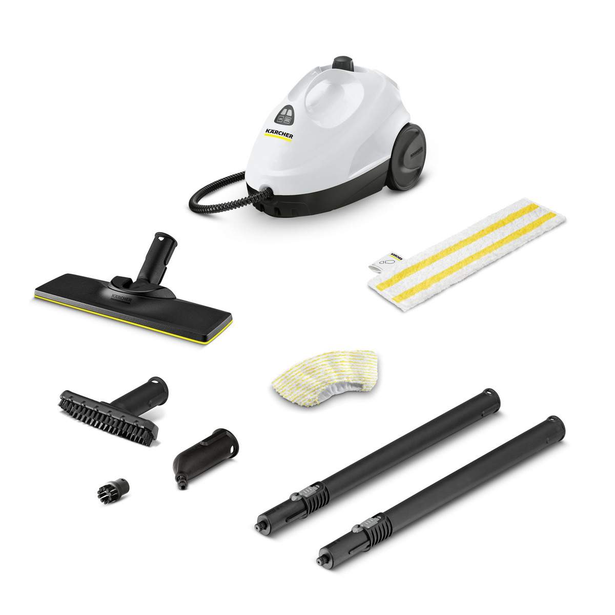 Пароочиститель Karcher SC 2 EasyFix белый, купить в Москве, цены в  интернет-магазинах на Мегамаркет