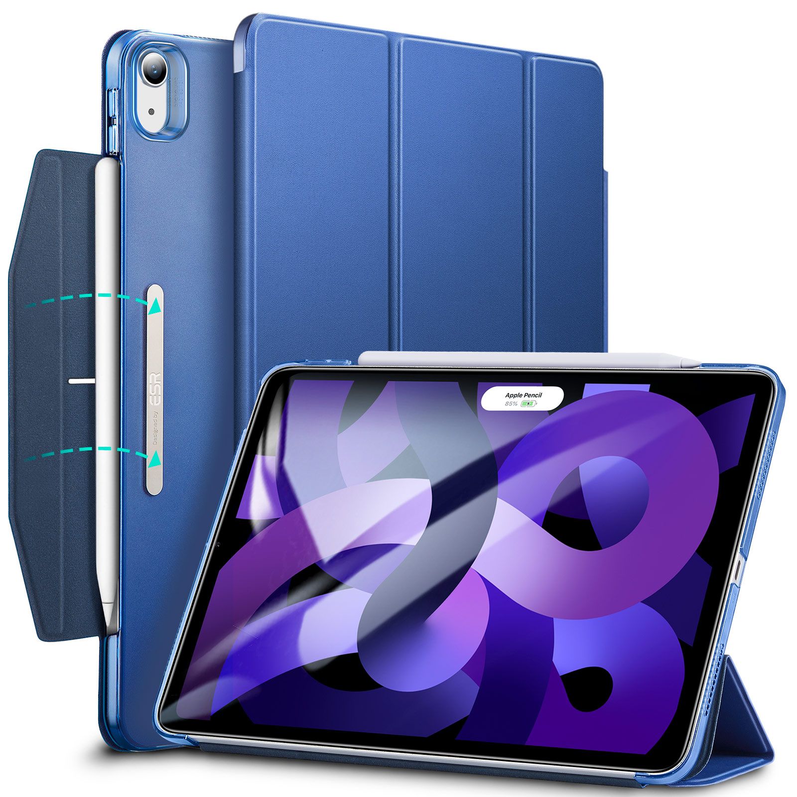 Чехол книжка ESR Ascend Trifold Case для iPad Air 4 (2020) / Air 5 (2022), купить в Москве, цены в интернет-магазинах на Мегамаркет