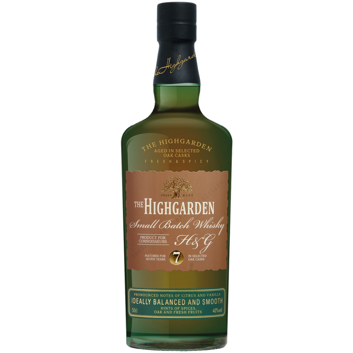 Виски The Highgarden 7 лет 0,5 л - купить в METRO алкоголь - СберМаркет, цена на Мегамаркет