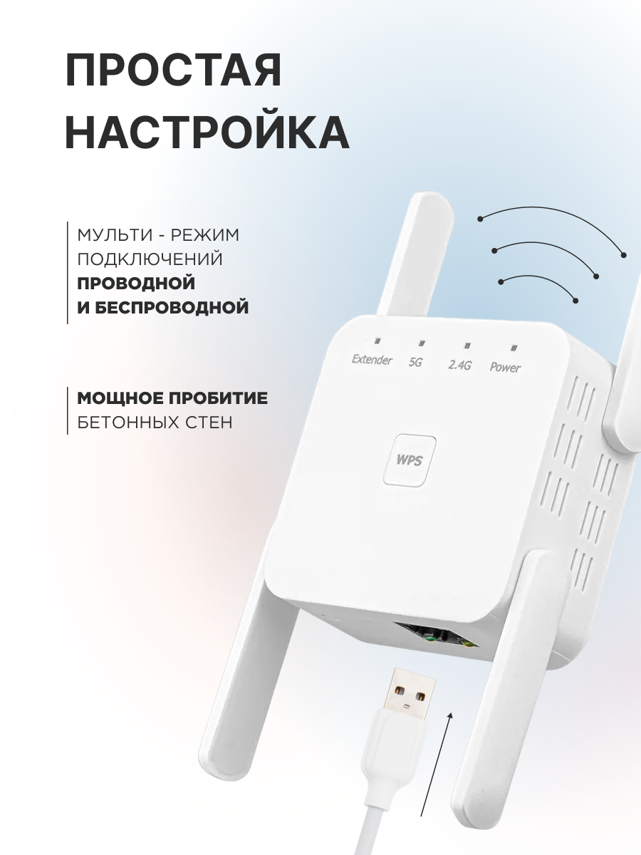 Ретранслятор Wifi-сигнала iMice LV-AC24 White, купить в Москве, цены в  интернет-магазинах на Мегамаркет