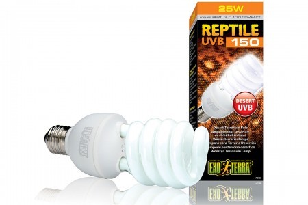 Ультрафиолетовая лампа для террариума Exo Terra Repti Glo 10.0 Compact, 25 Вт