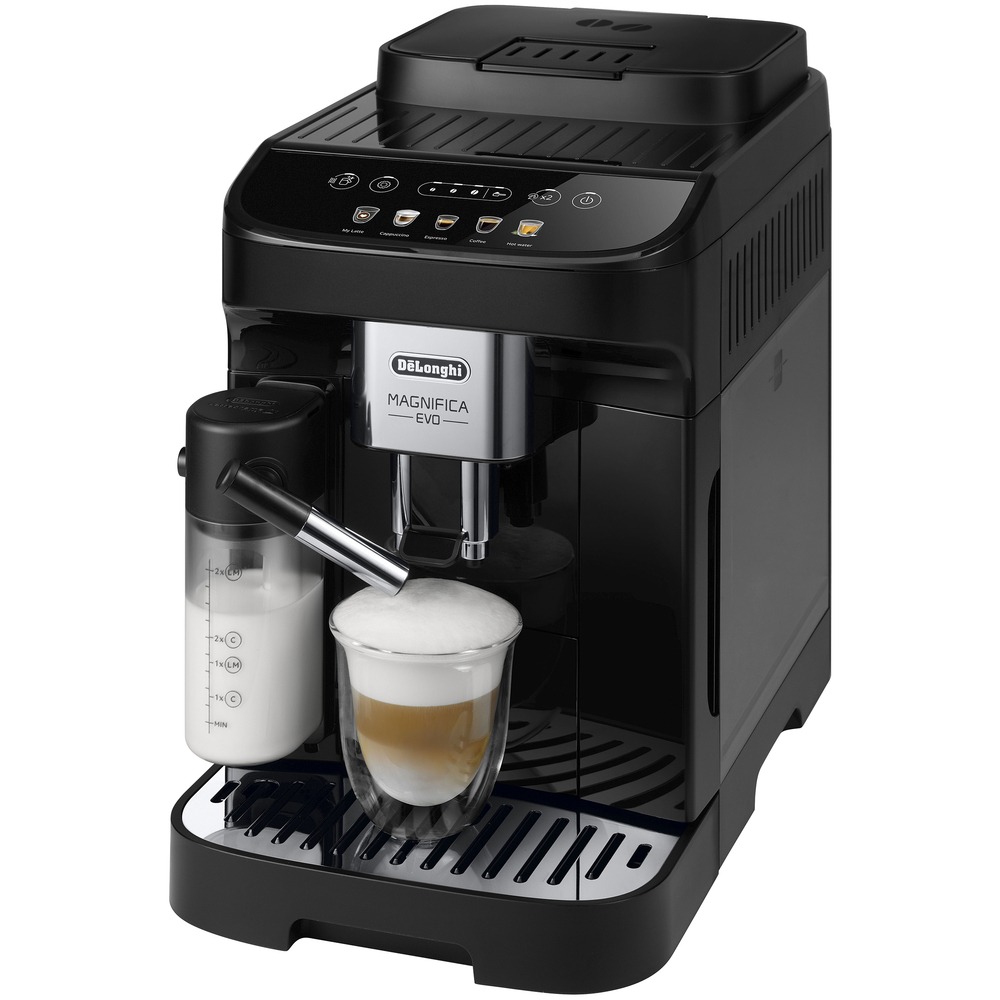 Кофемашина автоматическая Delonghi Magnifica Evo ECAM290.61.B черный, купить в Москве, цены в интернет-магазинах на Мегамаркет