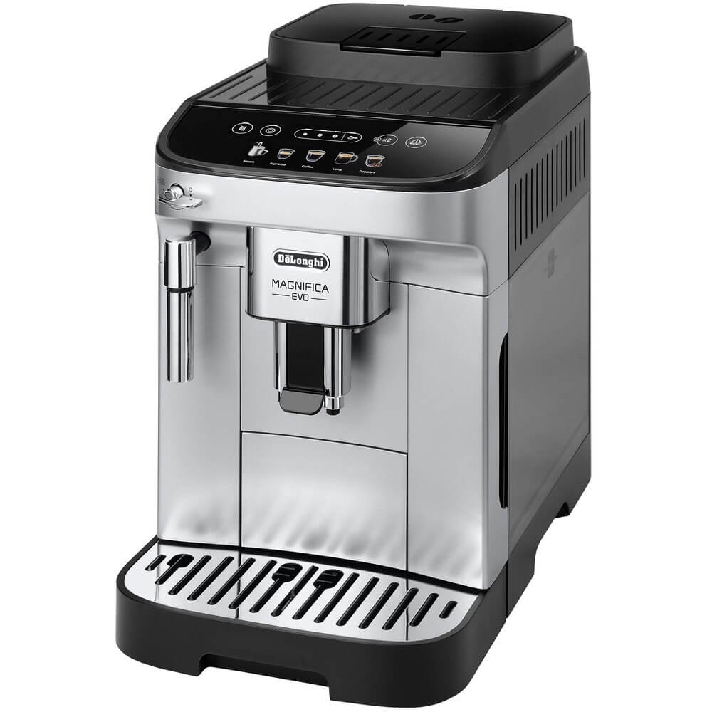 Кофемашина автоматическая Delonghi Magnifica Evo ECAM290.31.SB серебристый, черный, купить в Москве, цены в интернет-магазинах на Мегамаркет