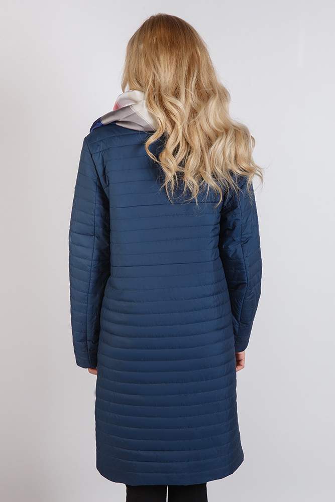 Пальто женское Snow Guard MM18-C055-T118/1 синее 50 RU